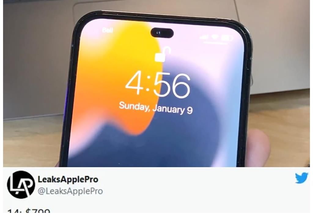 国行|打孔屏没白设计，外媒曝iPhone14Pro系列或涨价，国行8999元起