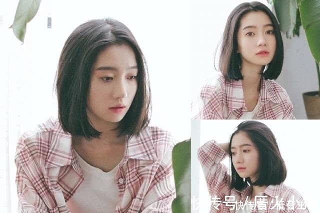 内扣 换发型堪比整容,这款内扣锁骨发超显脸小,网友:看完心动了