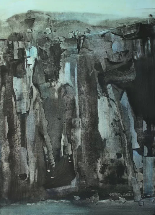 薄暮#[第七届庐山水彩节邀请嘉宾]姚波艺术作品展