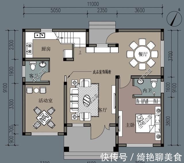 小户型|终于找到占地100来平的农村别墅了,造价23万起,农村人人都能建