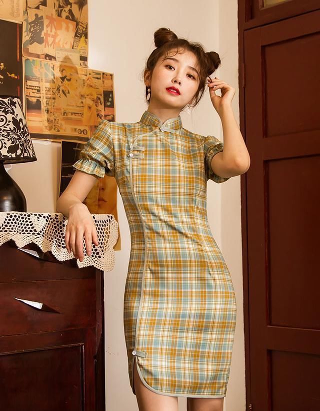 姑娘,天热就别再穿牛仔裤了今夏流行“旗袍裙”,时髦又新颖