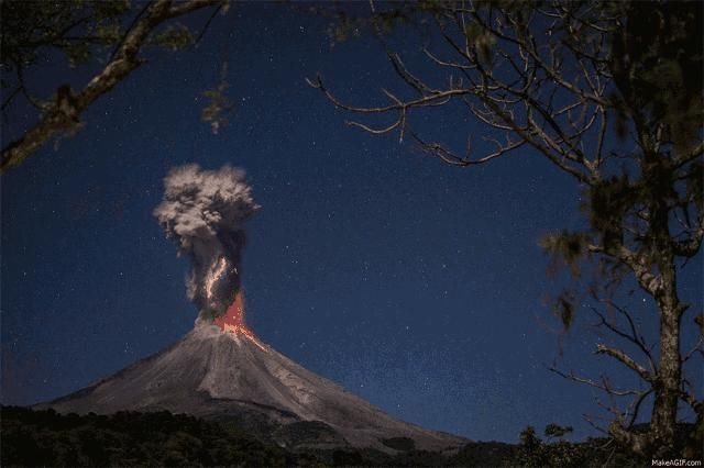 无码|火山相关的示意图、动画、视频（无码高清）