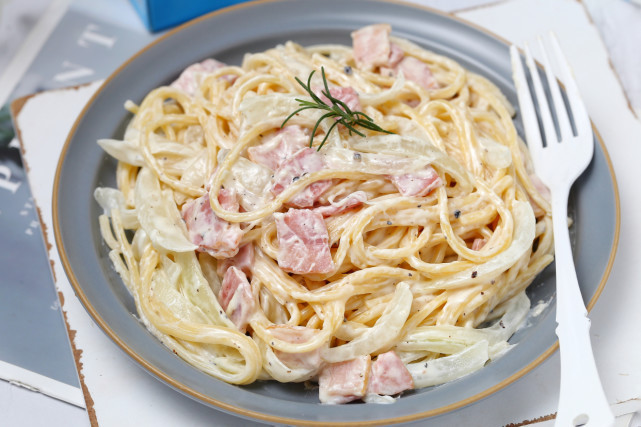 完美复刻西餐厅培根芝士意面,奶香浓郁好吃到舔盘,简单又实惠!