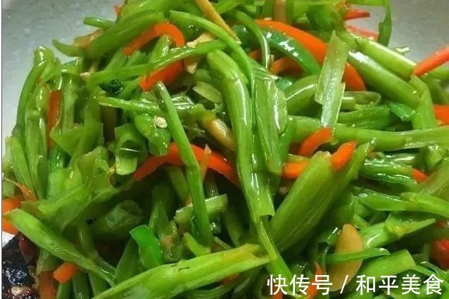 葱爆牛肉|美食推荐青椒通菜梗，葱爆牛肉，回锅茄子，野芹菜炒牛肉