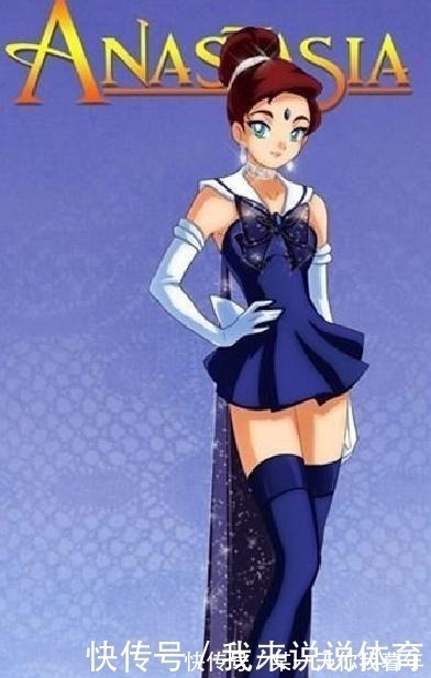 花木兰|美少女战士版迪士尼公主,公主裙改成水手服,依旧非常合身