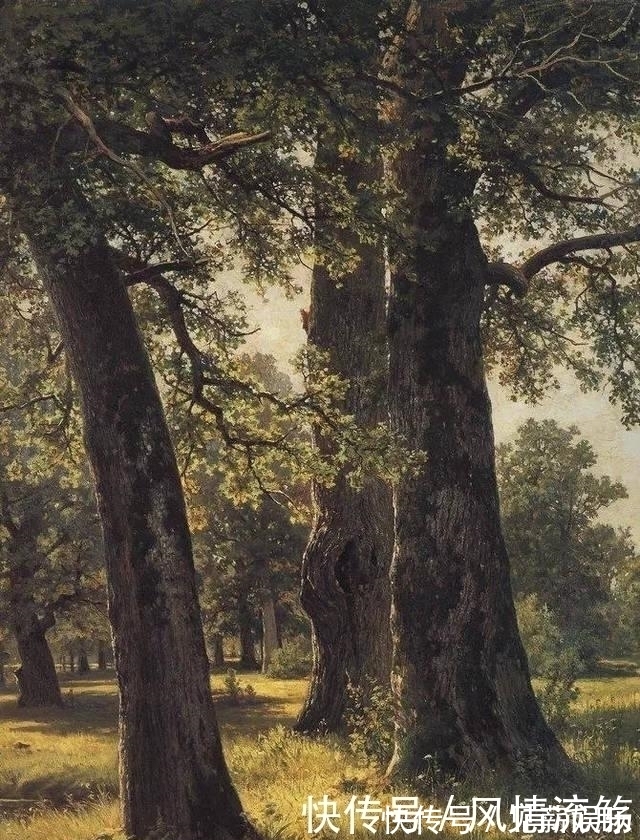 创作!“崛起”吧中国油画,俄罗斯油画与中国水墨画技法相结合!完美!