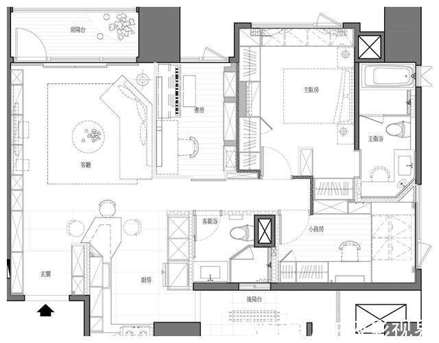 极简|89㎡极简三居室,宽敞又舒适,全屋收纳堪称典范,值得借鉴!