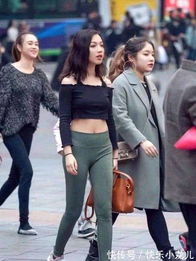 打底裤 束腰包臀的打底裤,轻盈好看又显气质,搭配容易