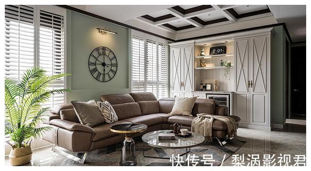 典雅|她家的装修太有贵族气质了,比美式风格更耐看,一进门就被惊艳到