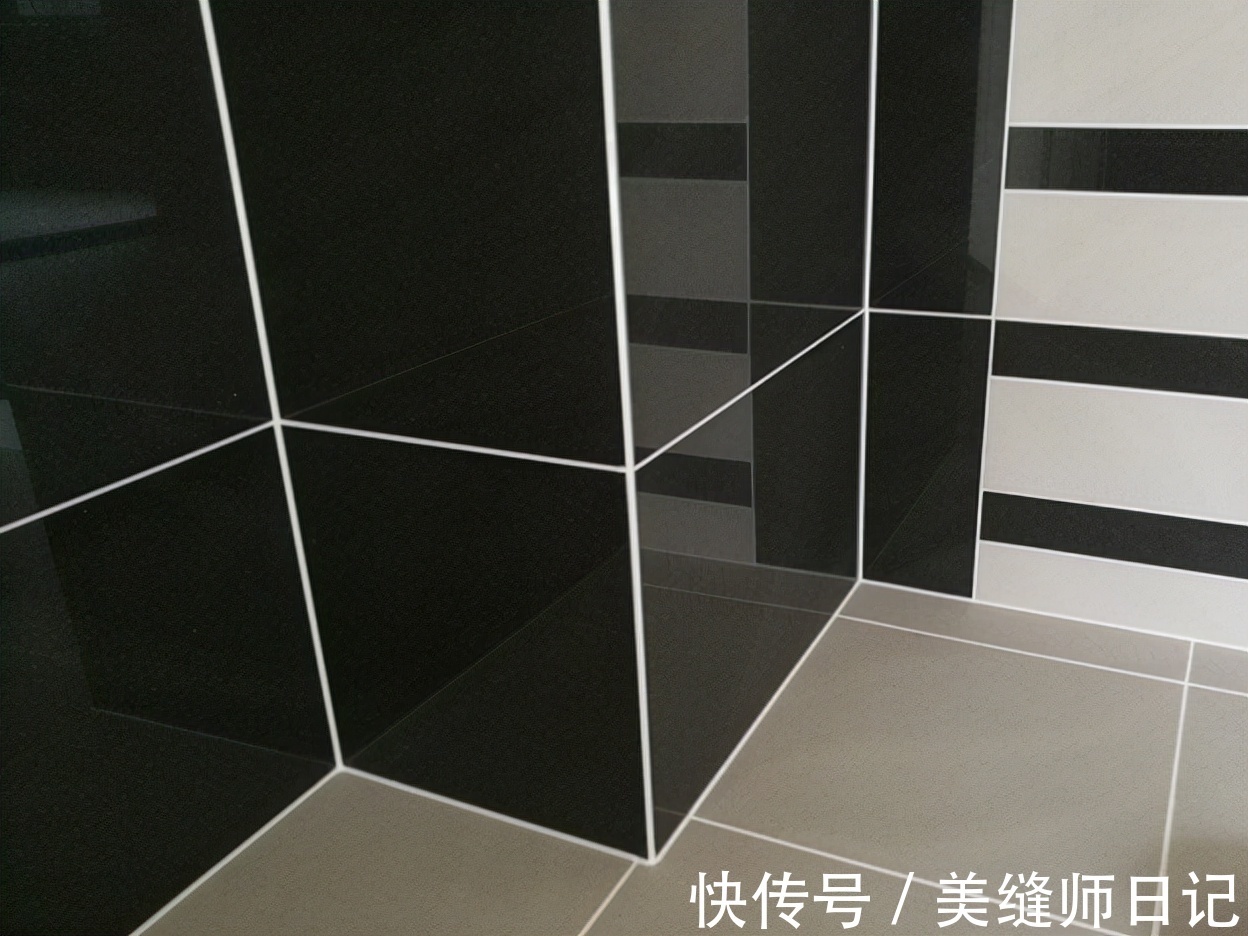 技巧|美缝压缝有技巧，这样做出来的美缝更平滑