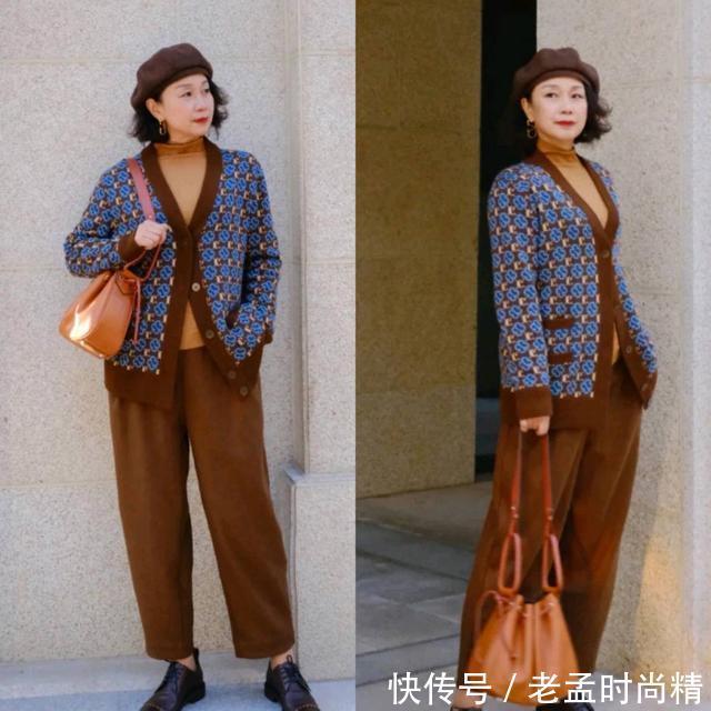 国风|光靠“上衣”就能脱颖而出?50岁女人的穿搭攻略,时髦不低调