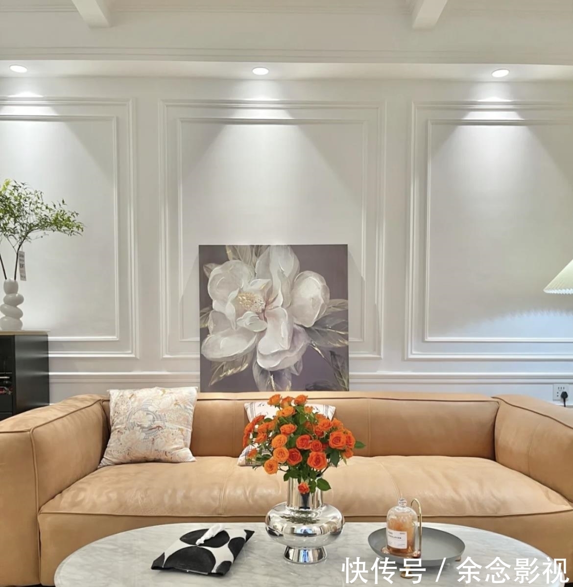 蕾丝|女主110㎡法式风格的家,颜值与浪漫并存,随手一拍就是杂志封面