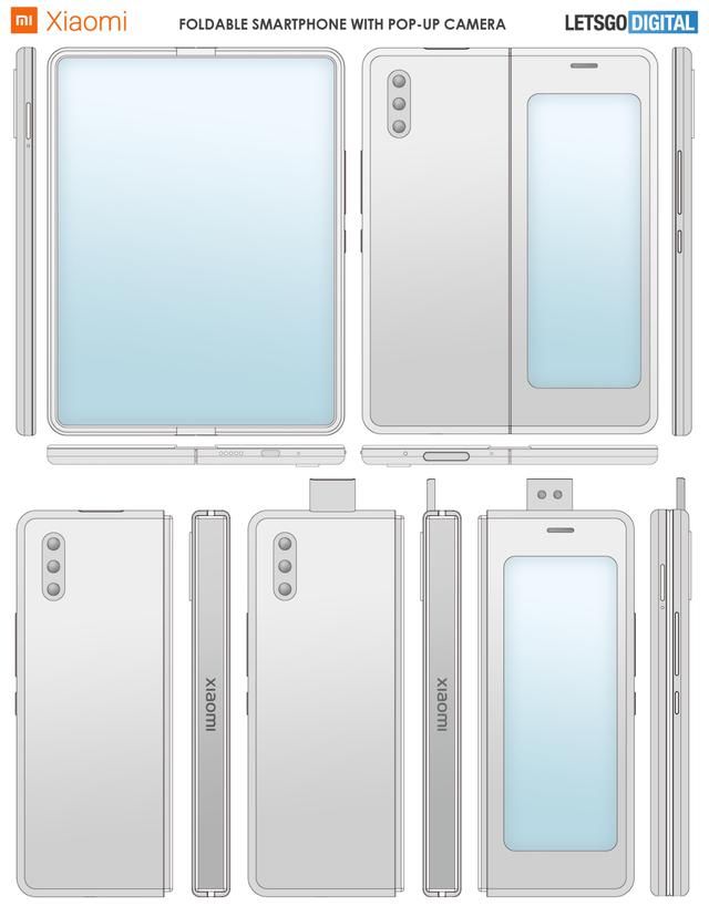 折叠|华为三星再遇劲敌，小米折叠屏手机曝光，还有升降式摄像头