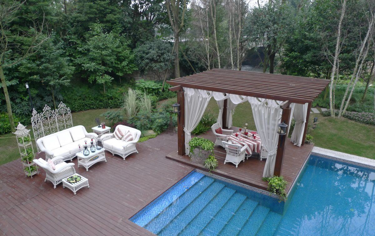 看书|11个“花园庭院”设计,喝茶看书,晒晒太阳听听歌,无比惬意