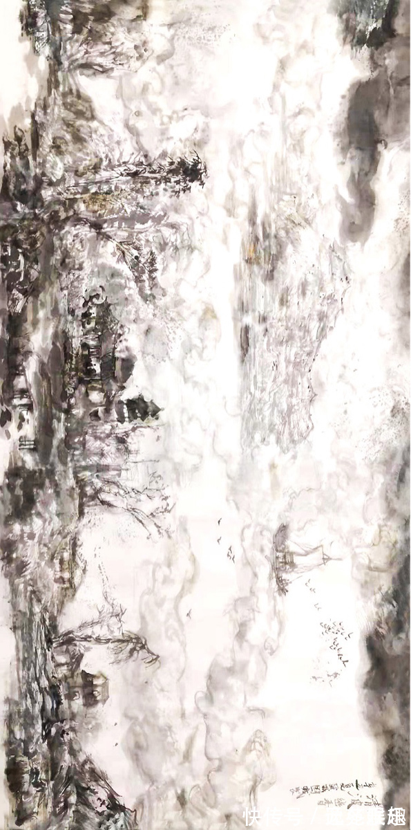 烟柳&「画作欣赏」一帘烟柳一路风景,画家余国城作品欣赏