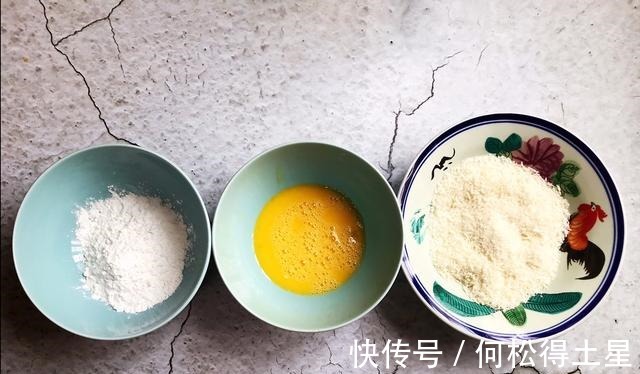 面包糠|外面卖10元一份的炸猪排,自己在家做,健康还卫生!