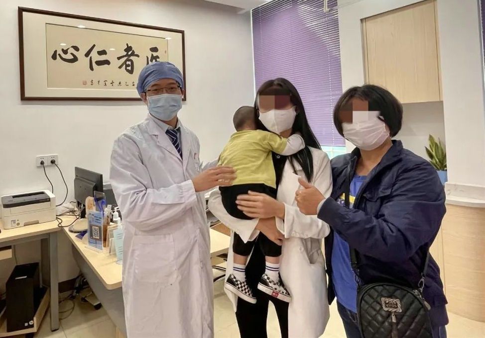 治愈|1岁罕见巨痣宝宝，在肇庆市第一人民医院成功治愈