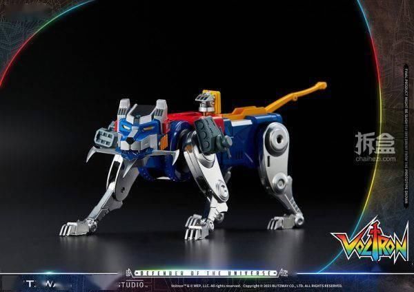 机器人|Blitzway 新品： 百兽王Voltron(战神金刚) -CARBOTIX系列可动手办（38CM高）