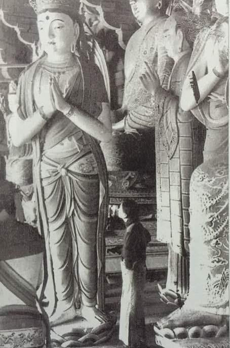 张照片|林徽因工作照:骑着毛驴寻觅佛光寺,梁思成自愿当车夫