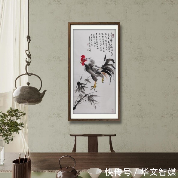 文化$想要吉祥又喜气挂什么,大文创研究院 吴帆 公鸡吉利图 值得一看