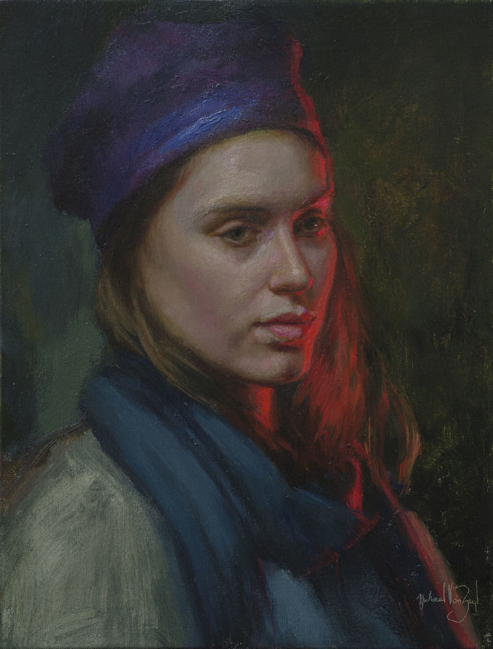 艺术家!色彩的情感表现,美国艺术家迈克尔的绘画作品