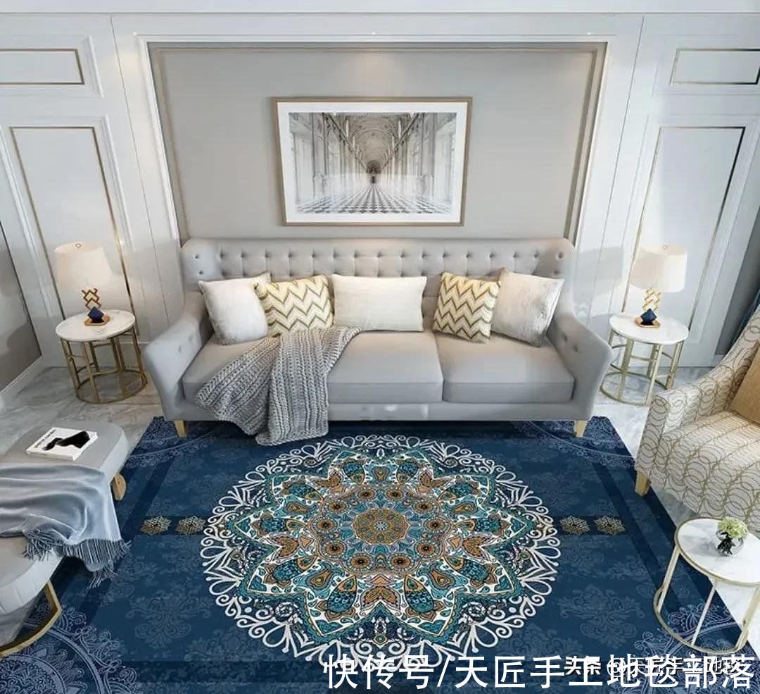 地毯|摆放手工地毯注意这个细节,让你的家美过样板间
