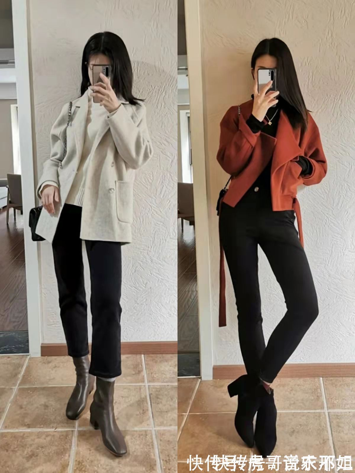 大长腿 “呢大衣+靴子”,才是冬季正确打开方式,穿搭思路为你总结好了