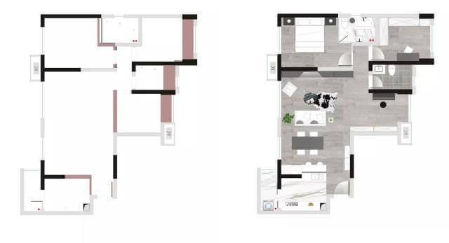 鞋柜|越看越喜欢黑白灰风格装修,高级大气,想过时都难