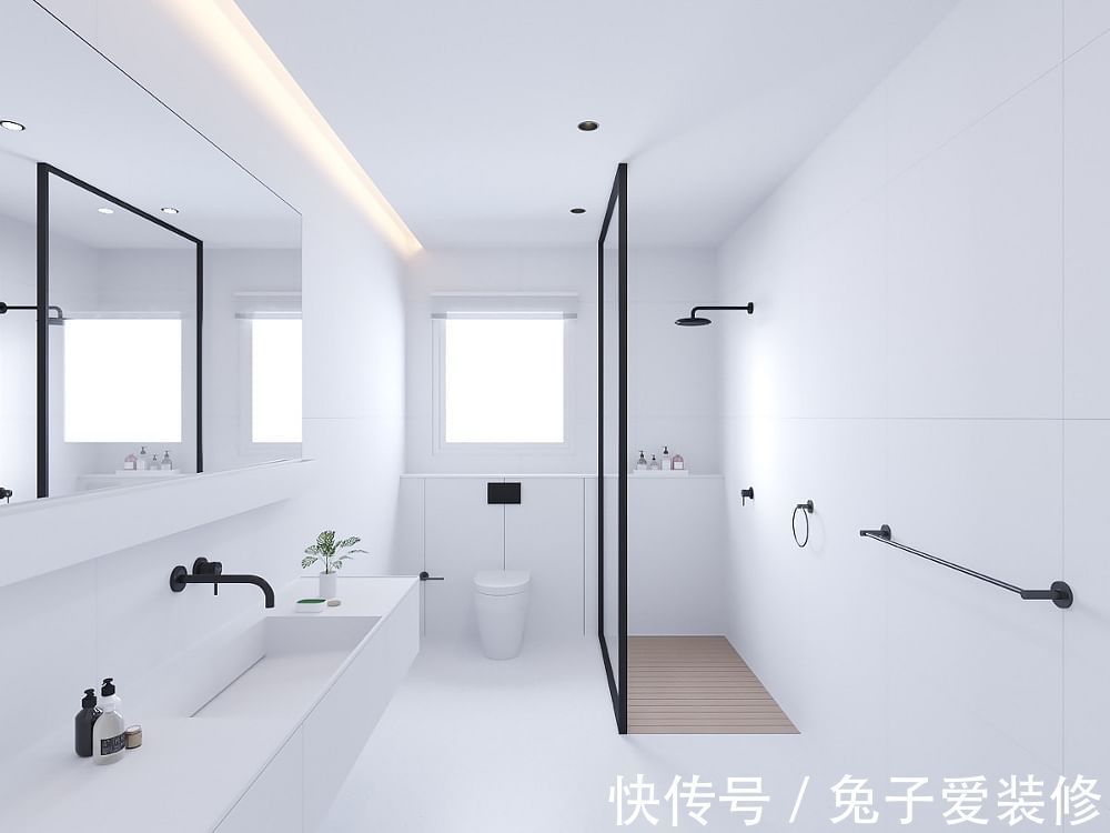 成都装修|分享一些卫生间的浴室设计|彩兔装饰| 超现代