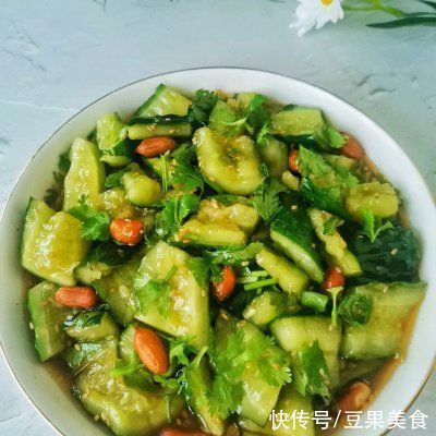 凉拌黄瓜|四季开胃菜??凉拌黄瓜内附万能酱汁??