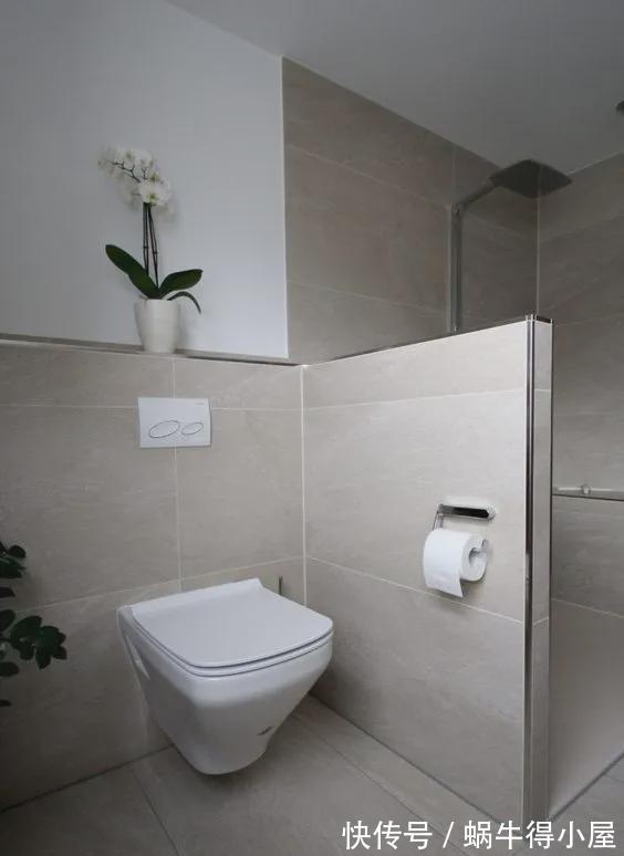 马桶|卫生间但凡不是小到可怜，能砌半墙就砌半墙，图的就是5个好处