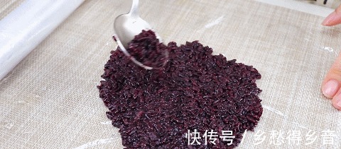 tips|今日食谱~【紫米牛肉团】!