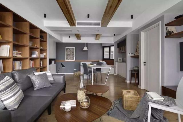 吊顶|客厅不吊顶只走石膏线,中间横梁如何处理?听老师傅一说搞清楚了