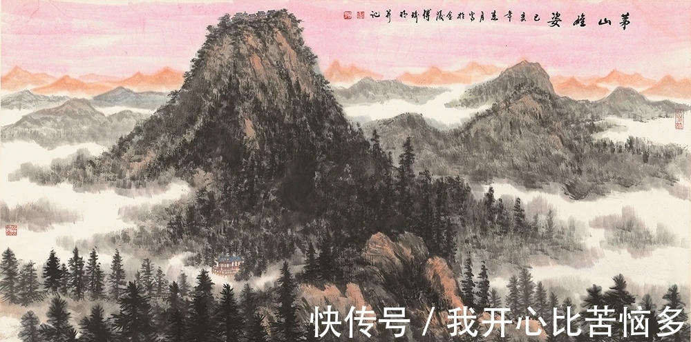 傅瑜明|传统山水的意境之美|傅瑜明山水画