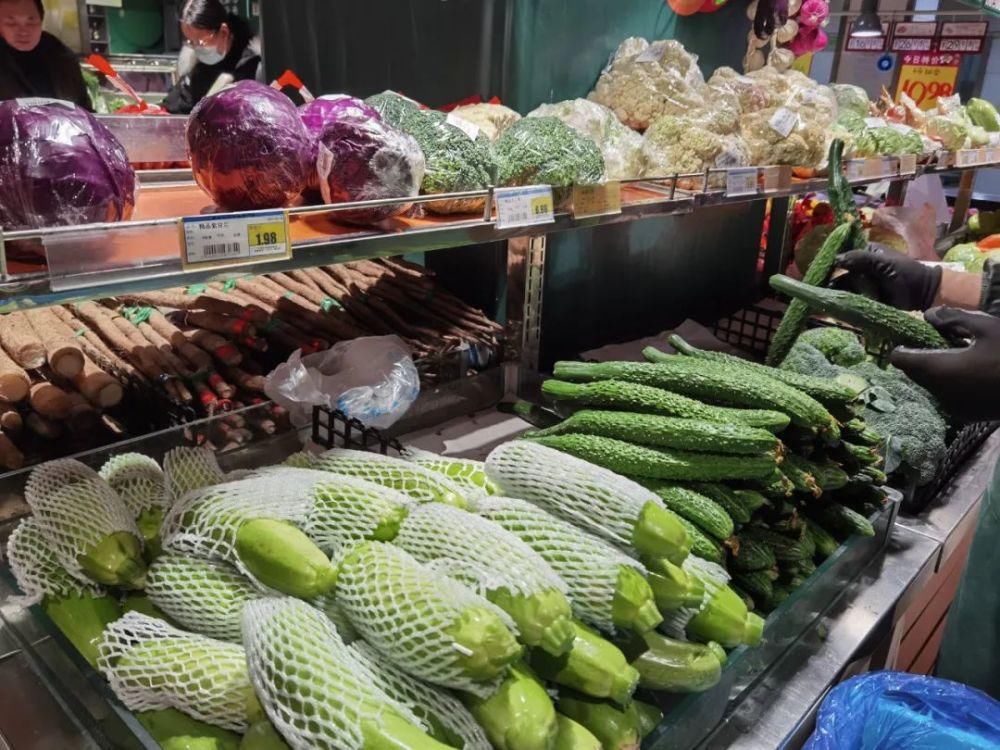 实拍！叶县建业超市菜价！