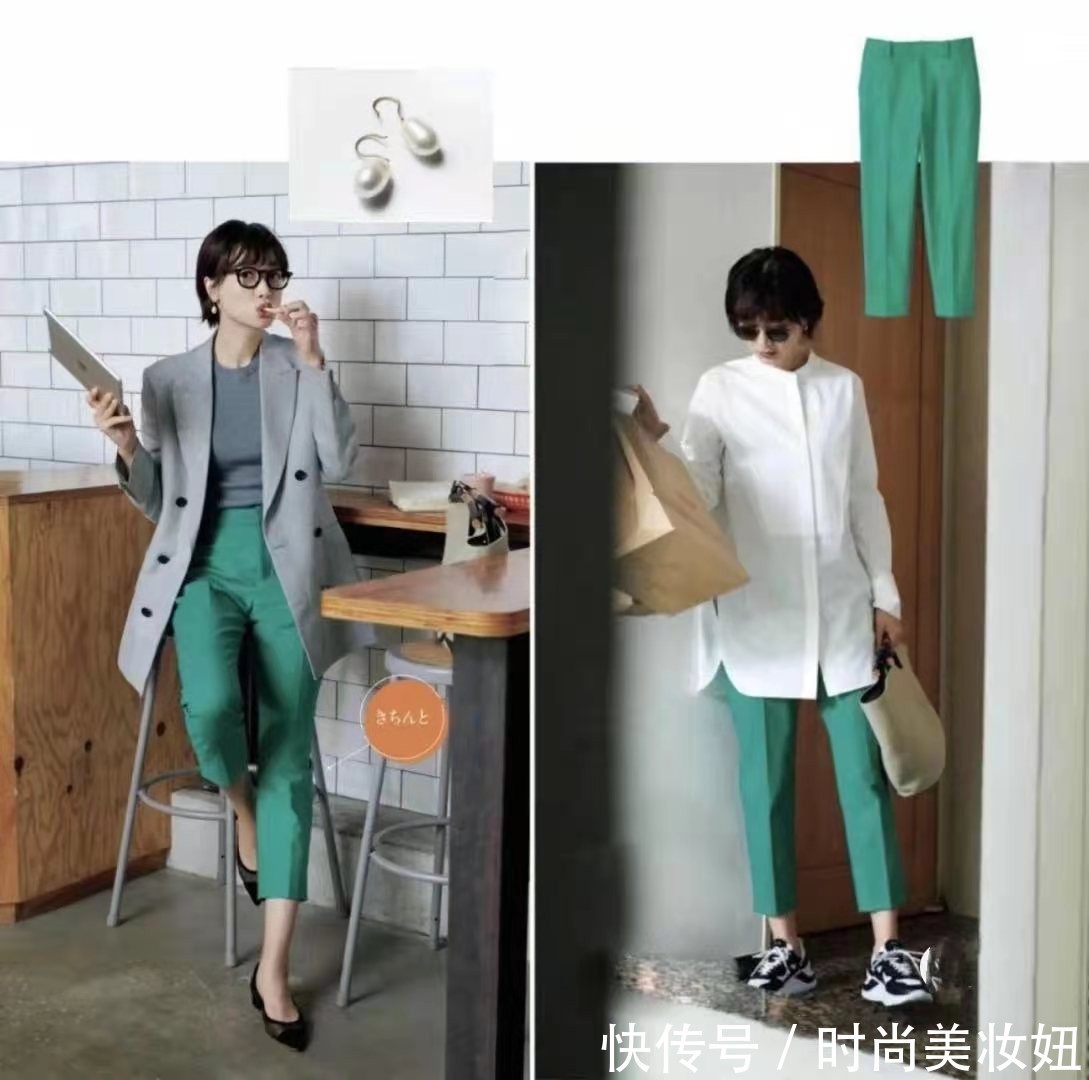 巧克力色|四五十岁的女人,可以多穿这4种“亮丽色”,优雅减龄还衬肤