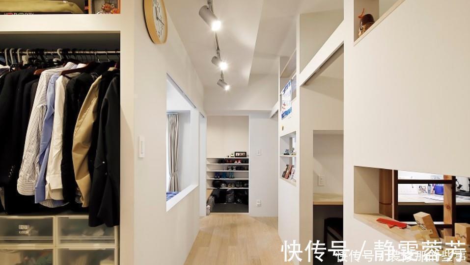 收纳|日本五口之家的精致场面：60㎡装出4室2厅，全屋布置极度舒适
