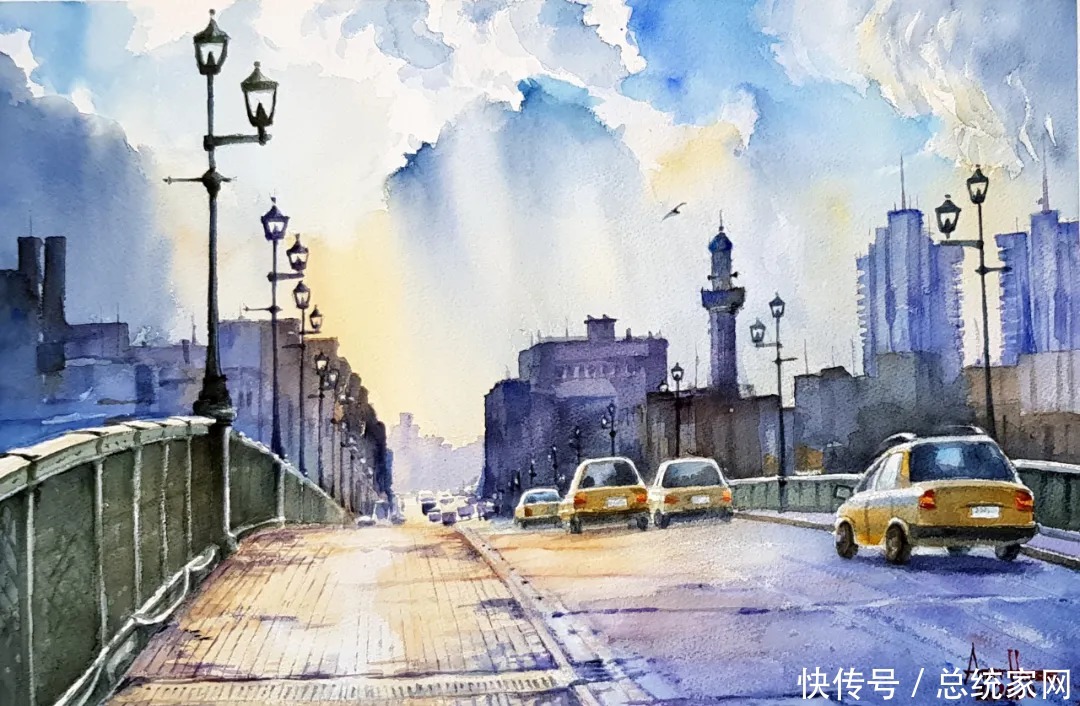 「第七届水彩节特邀嘉宾」AMER HASSAN 艺术作品展