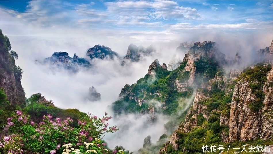 神奇|组图：这就是白石山，中国神奇秀美的云端圣地