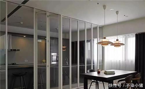 推拉门|为什么有钱人厨房不装推拉门头次见这种设计,后悔我家选错了