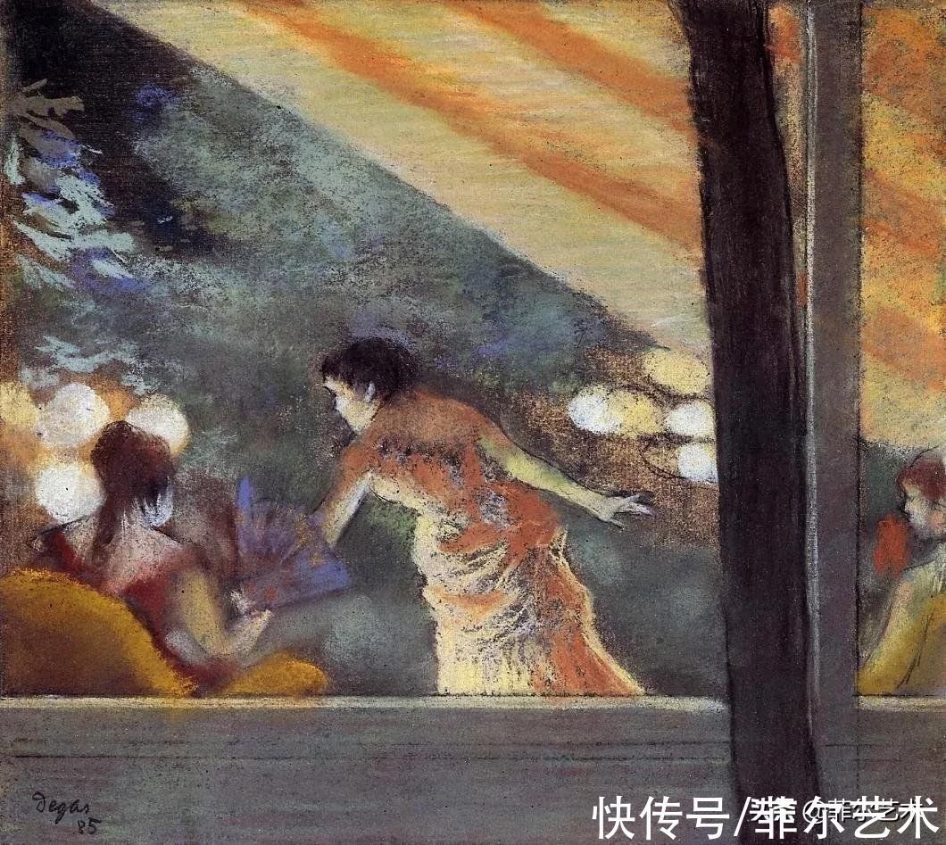 安格尔$法国艺术大师埃德加·德加舞女125幅油画作品,美翻了