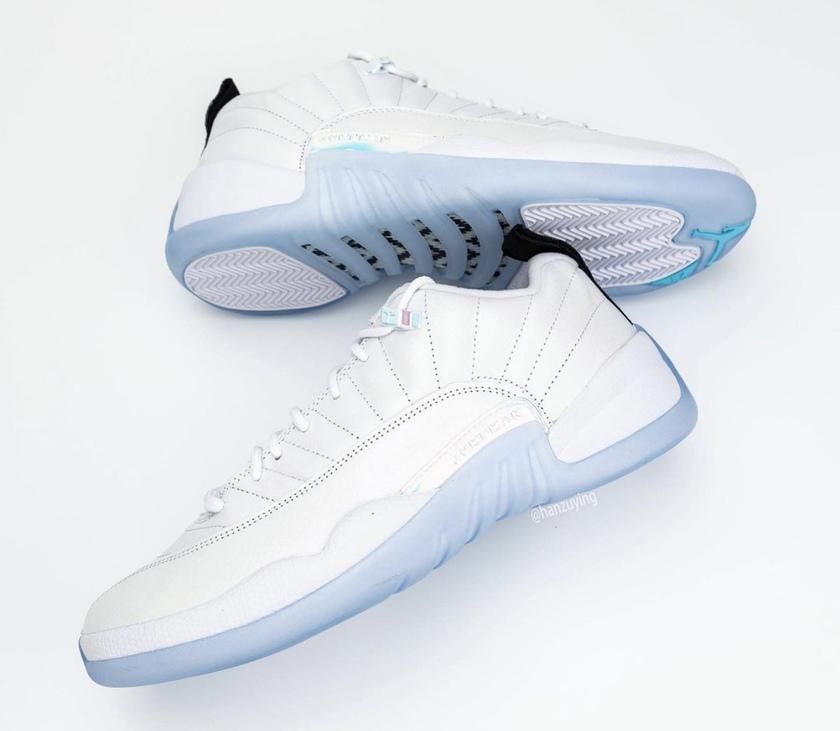 外观干净清爽！Air Jordan 12 Low 全新 “Easter” 配色即将发布！