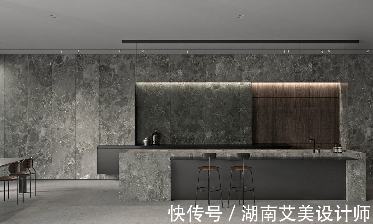 设计|225㎡私宅设计，极简空间中找寻那一隅宁静致远