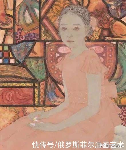 敦煌莫高窟|日本最优秀的青年女岩彩画家,她的作品太美了