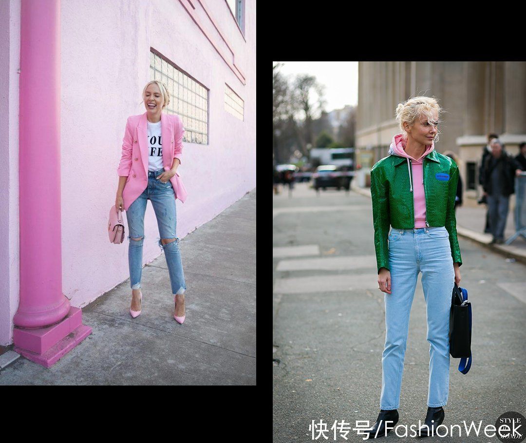 时髦人的秋冬，没点吸睛色彩怎么行