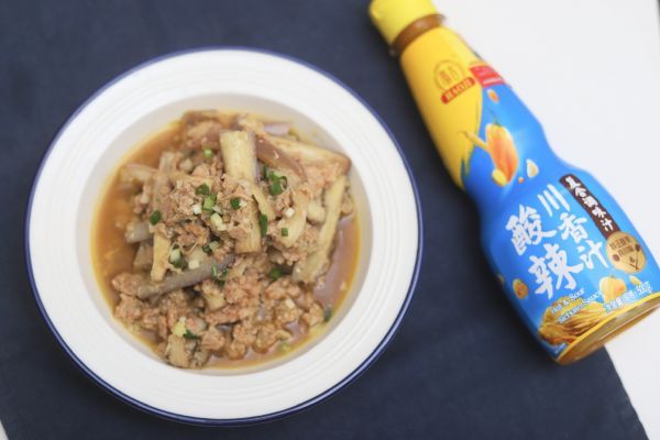 肉沫|酸辣肉沫茄子