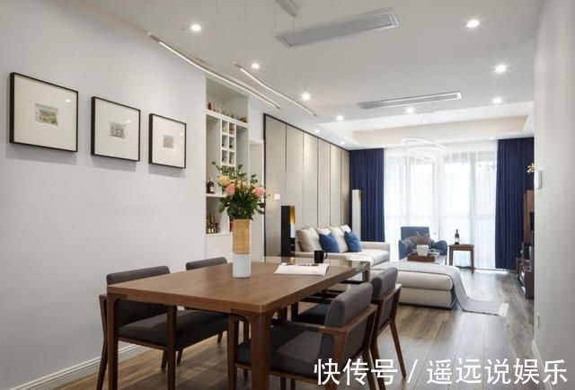 装饰画|仅仅花了9万元,就把103平米的三居室装修的美轮美奂