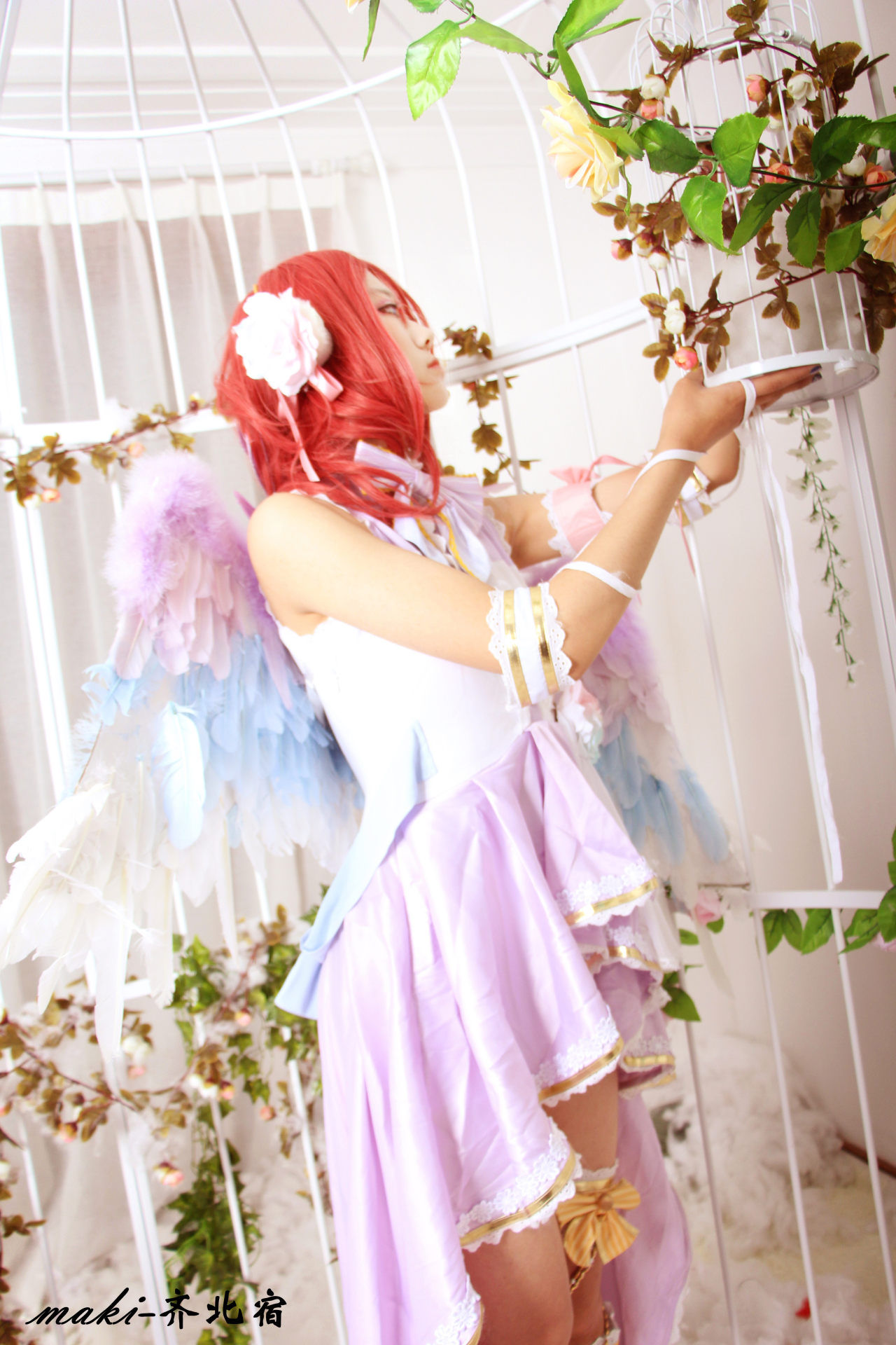 lovelive！西木野真姬白情觉醒cosplay