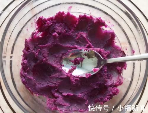 老人|教你做紫薯山药糕,制作简单无添加,无糖无油,老人小孩都能吃