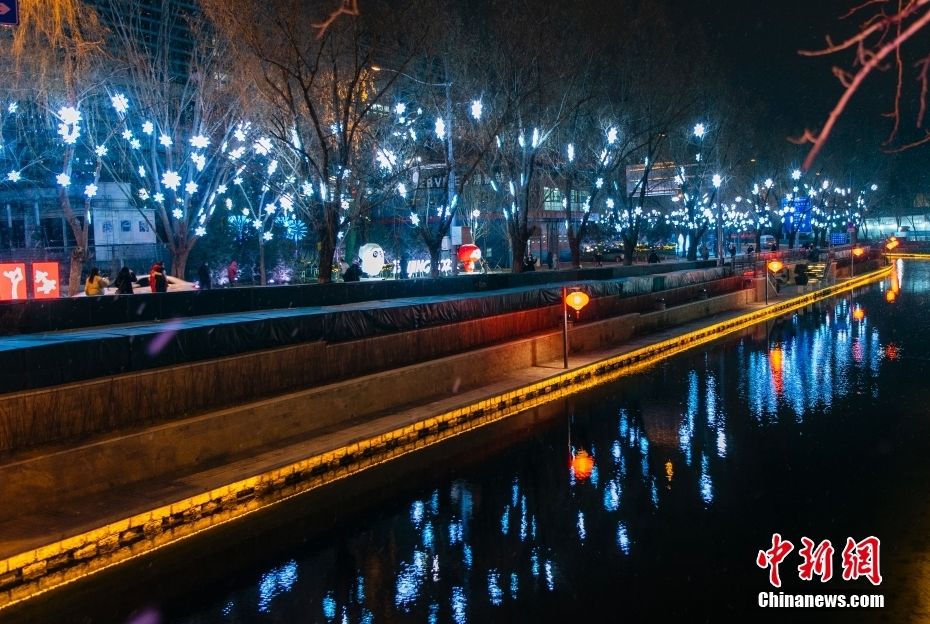 冬奥会|北京冬奥景观点亮城市“夜生活”